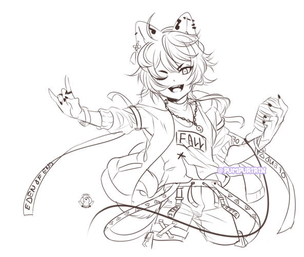 B/W Sketch